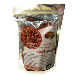 Dehydrated red cotton tree flower 80g